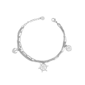 Ατσάλινο Βραχιόλι - ΧρυσόA3491A