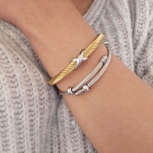 Βραχιόλι Σκαλιστό Απο Ανοξείδωτο ΑτσάλιA35012