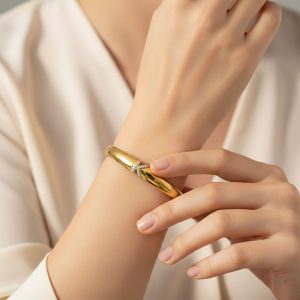 Βραχιόλι Ατσάλινο με Γράμμα ΚA35098