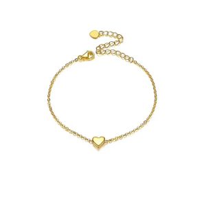 Ατσάλινο Βραχιόλι ΚαρδιάA3734