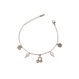 Τριαντάφυλλο και Μαργαριτάρια Χρυσό Ασημί - ΧρυσόA3831a