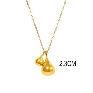 Ατσάλινο Κολιέ - ΧρυσόX00214