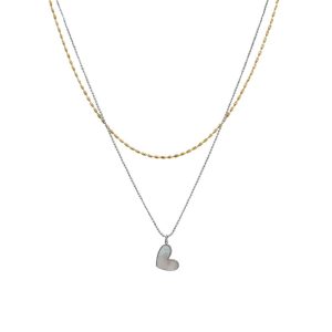 Κολιέ Απο Ανοξείδωτο Ατσάλι Καρδιάa41002-1