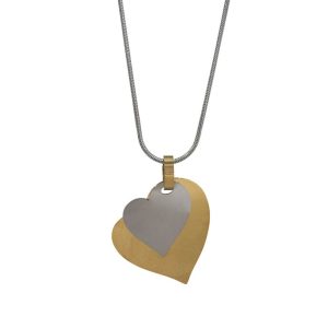 Κολιέ Απο Ανοξείδωτο Ατσάλι Καρδιάa41004