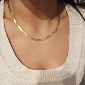 Αλυσίδα Απο Ανοξείδωτο Ατσάλι ''Μαίανδρος''A41026