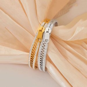 Ατσάλινο Βραχιόλι - ΑσημίA5120B