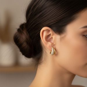 Σετ 12τεμ. Σκουλαρίκια Κρεμαστά με ΣτραςA57014