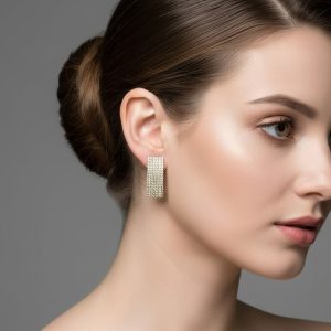 Σετ 12 Ζευγάρια Μακρόστενα Σκουλαρίκια με ΣτραςA57029