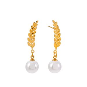 Ατσάλινα Σκουλαρίκια ΚρεμαστάA6070