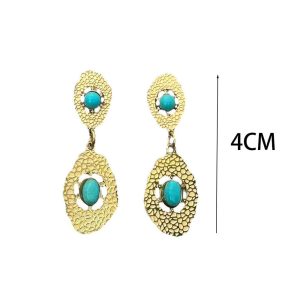 Ατσάλινα Σκουλαρίκια Κρεμαστά - Χρυσό918968fab0d1