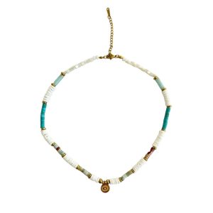 Ατσάλινο Κολιέ Με ΧάντρεςA7011