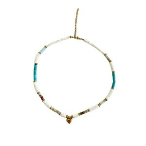 Ατσάλινο Κολιέ Με ΧάντρεςA7013