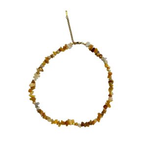 Ατσάλινο Κολιέ Με ΧάντρεςA7014