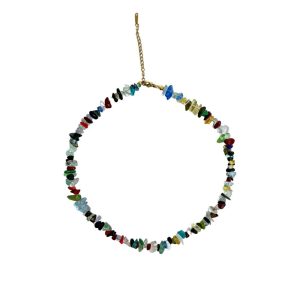 Ατσάλινο Κολιέ Με ΧάντρεςA7015