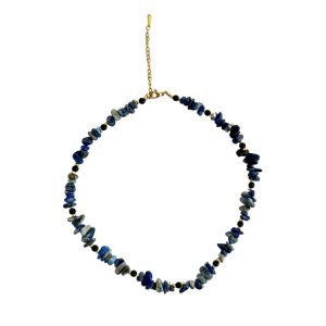 Ατσάλινο Κολιέ Με ΧάντρεςA7017