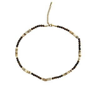 Ατσάλινο Κολιέ Με ΧάντρεςA7025