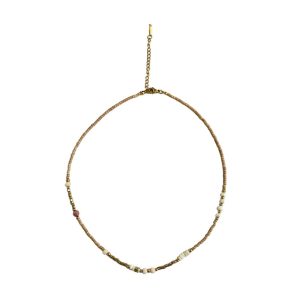 Ατσάλινο Κολιέ Με ΧάντρεςA7032