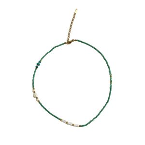 Ατσάλινο Κολιέ Με ΧάντρεςA7036