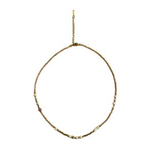 Ατσάλινο Κολιέ Με ΧάντρεςA7034