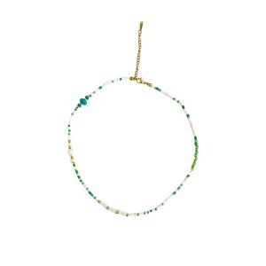 Ατσάλινο Κολιέ Με ΧάντρεςA7045