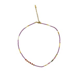 Ατσάλινο Κολιέ Με ΧάντρεςA7053