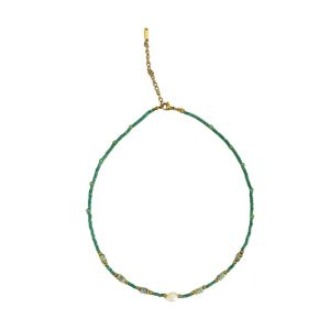 Ατσάλινο Κολιέ Με ΧάντρεςA7054