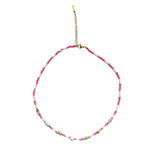 Ατσάλινο Κολιέ Με ΧάντρεςA7057