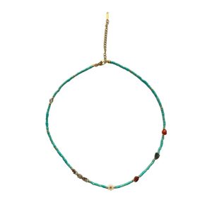 Ατσάλινο Κολιέ Με ΧάντρεςA7058