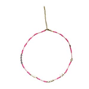 Ατσάλινο Κολιέ Με ΧάντρεςA7062