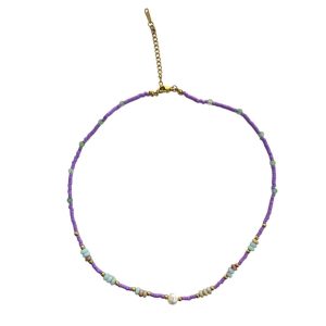 Ατσάλινο Κολιέ Με ΧάντρεςA7063