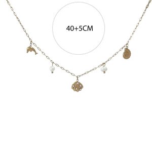 Δελφίνι & Κοχύλια - Χρυσό324dc0911c60