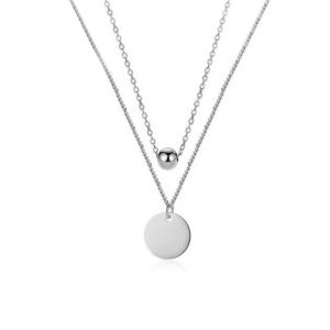 Ατσάλινο Κολιέ - ΧρυσόA789B