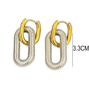 Ατσάλινα Σκουλαρίκια ΚρεμαστάΑ8778