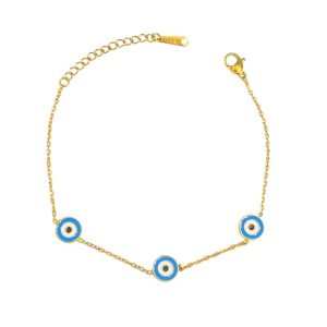 Ατσάλινο Βραχιόλι - ΚόκκινοA9081