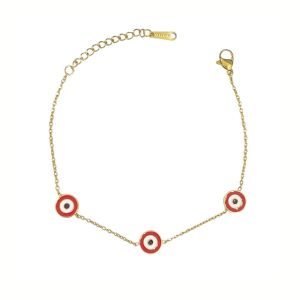 Ατσάλινο Βραχιόλι - ΜπλεA9081