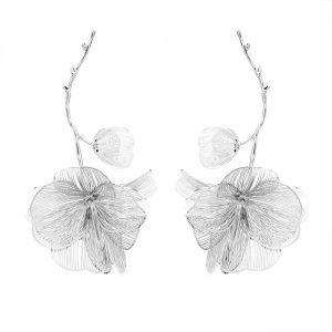 Μεταλλικά Σκουλαρίκια Κρεμαστά - ΧρυσόX00354