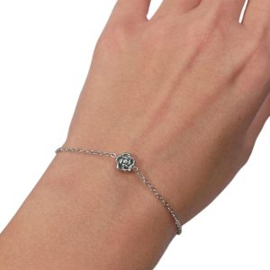 Βραχιόλι με Τριαντάφυλλο - ΧρυσόB3034a