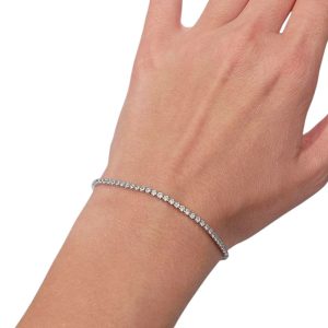 Βραχιόλι Ανοξείδωτο Ατσάλι με Στρας - ΧρυσόB3090a