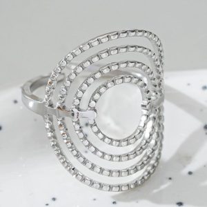 Ατσάλινο Δαχτυλίδι - ΧρυσόJ114