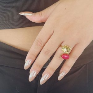 Ατσάλινο Ρυθμιζόμενο ΔαχτυλίδιJ27