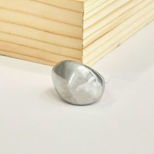 Ατσάλινο Δαχτυλίδι - ΑσημίJ41