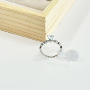 Ατσάλινο Δαχτυλίδι - Ασημί