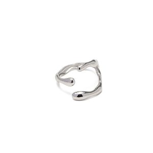 Ατσάλινο Δαχτυλίδι - ΧρυσόJ64