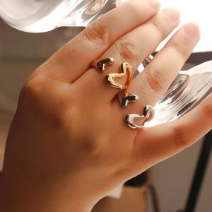 Ατσάλινο Δαχτυλίδι - ΧρυσόJ70