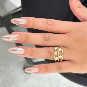 Ατσάλινο Δαχτυλίδι - Χρυσό