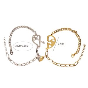 Βραχιόλι Kαρδιά - ΑΣΗΜΙ/ΧΡΥΣΟΧ00016-1