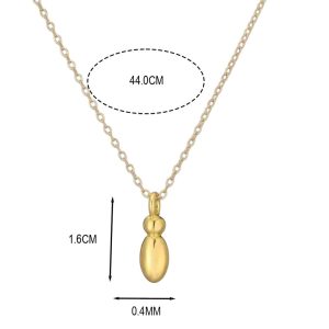 Ατσάλινο Κολιέ Μονόγραμμα '' i '' - ΑσημίΧ00042Β