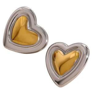 Ατσάλινα Σκουλαρίκια Καρφωτά