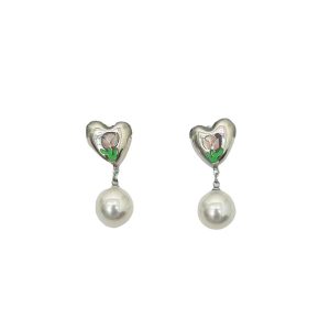 Ατσάλινα Σκουλαρίκια Κρεμαστά - ΧρυσόA3014A