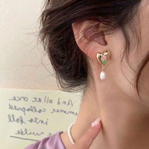 Ατσάλινα Σκουλαρίκια Κρεμαστά - ΑσημίA3014B